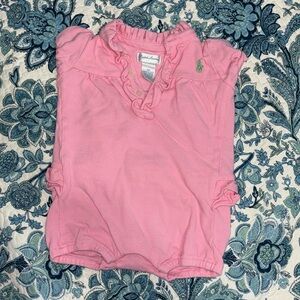 Ralph Lauren onesie pink 6m